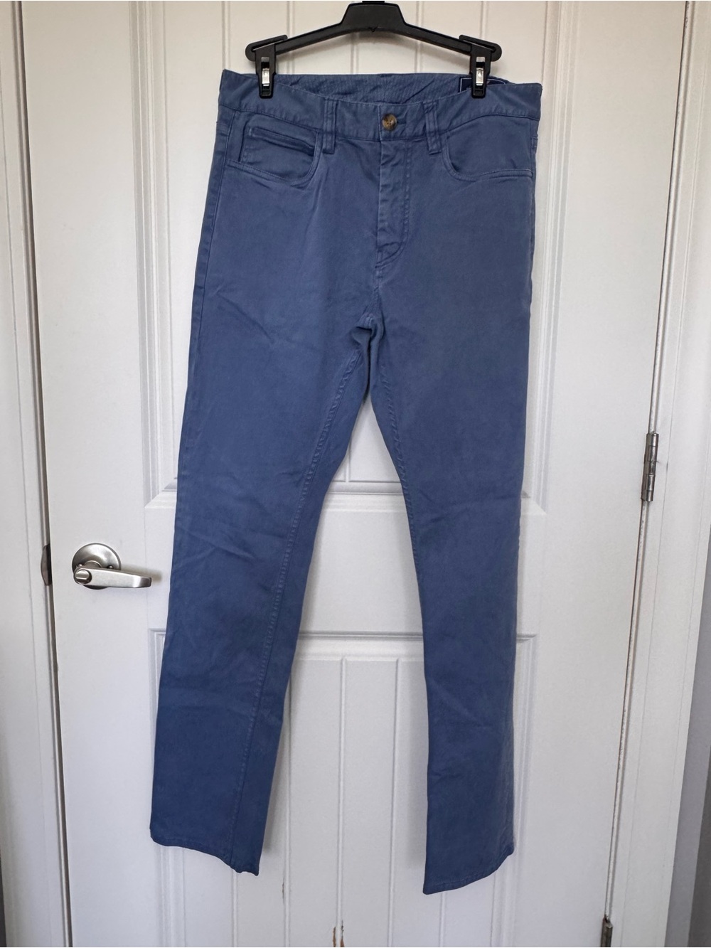 Vineyard Vines Blue Stretch 5-Pocket Pants Men’s 30x32‎ Slim Straight